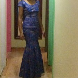 Handmade Ankara Two-Piece Dress